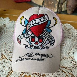 Ed Hardy by Christian Audigier Hat. “Love Kills Slowly”